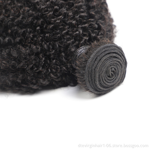 100% virgin human Factory wholesale price Free sample mongolian afro kinky curly hair weave